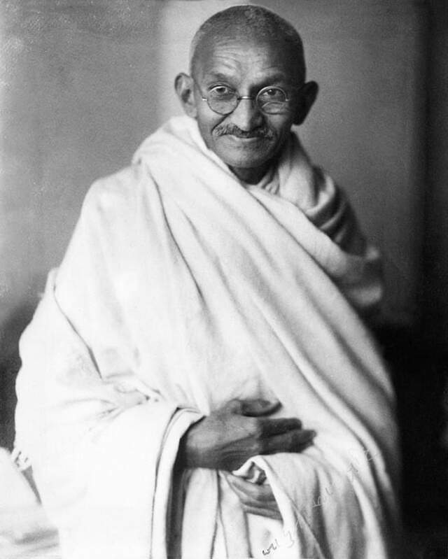 Bild zum Zitat von Mahathma Ghandi